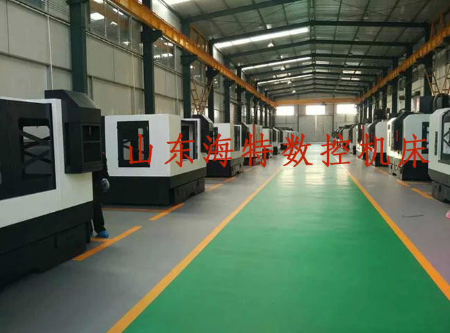 數控加工中心調試車間