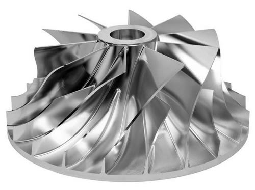 五軸加工中心（xīn）加工案例---渦輪葉片