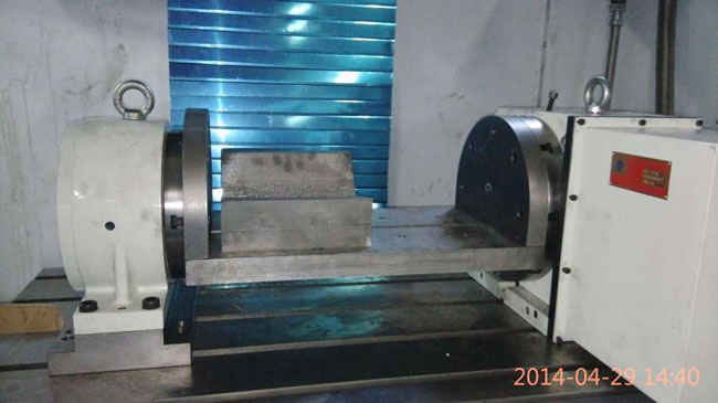 VMC850加工中心配（pèi）第四軸